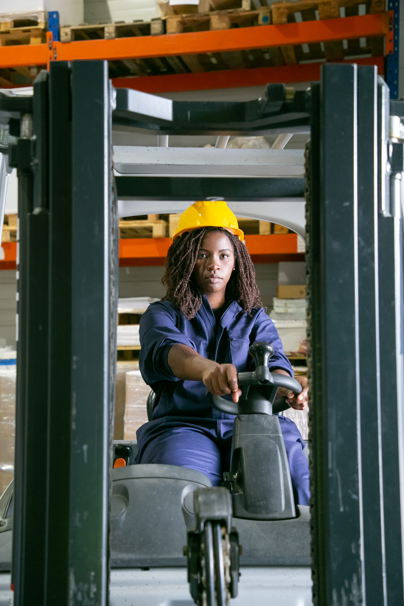 Female Warehouse Worker